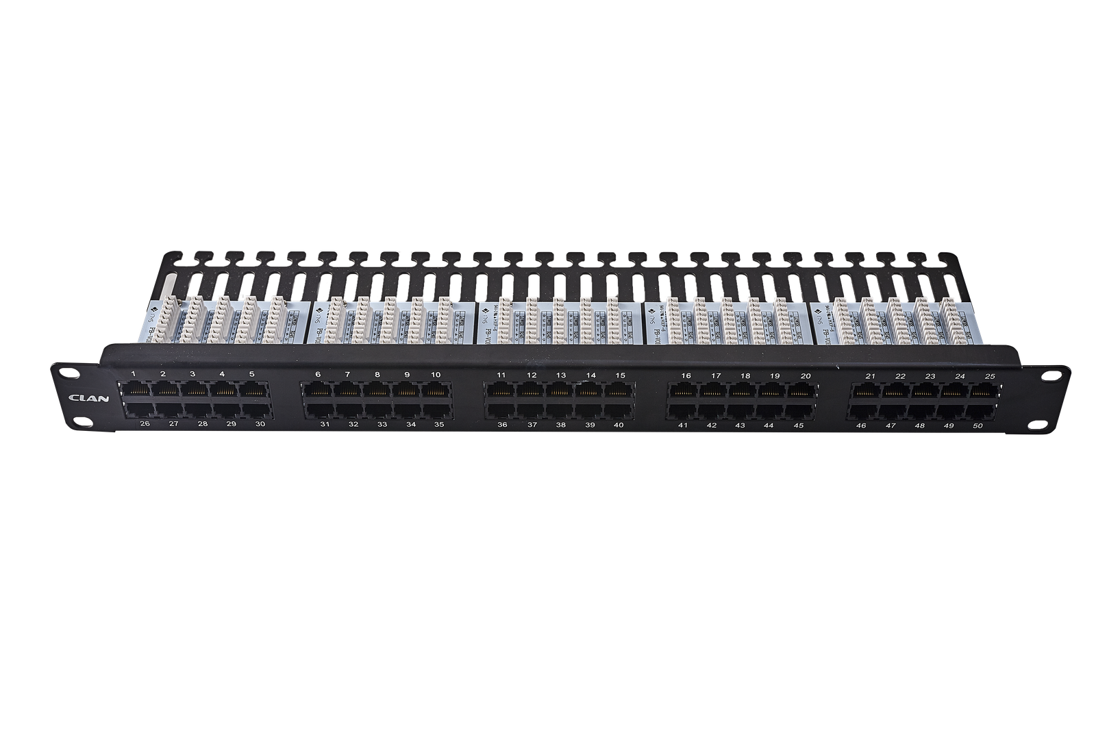 RJ45 50-port Voice Patch Panel