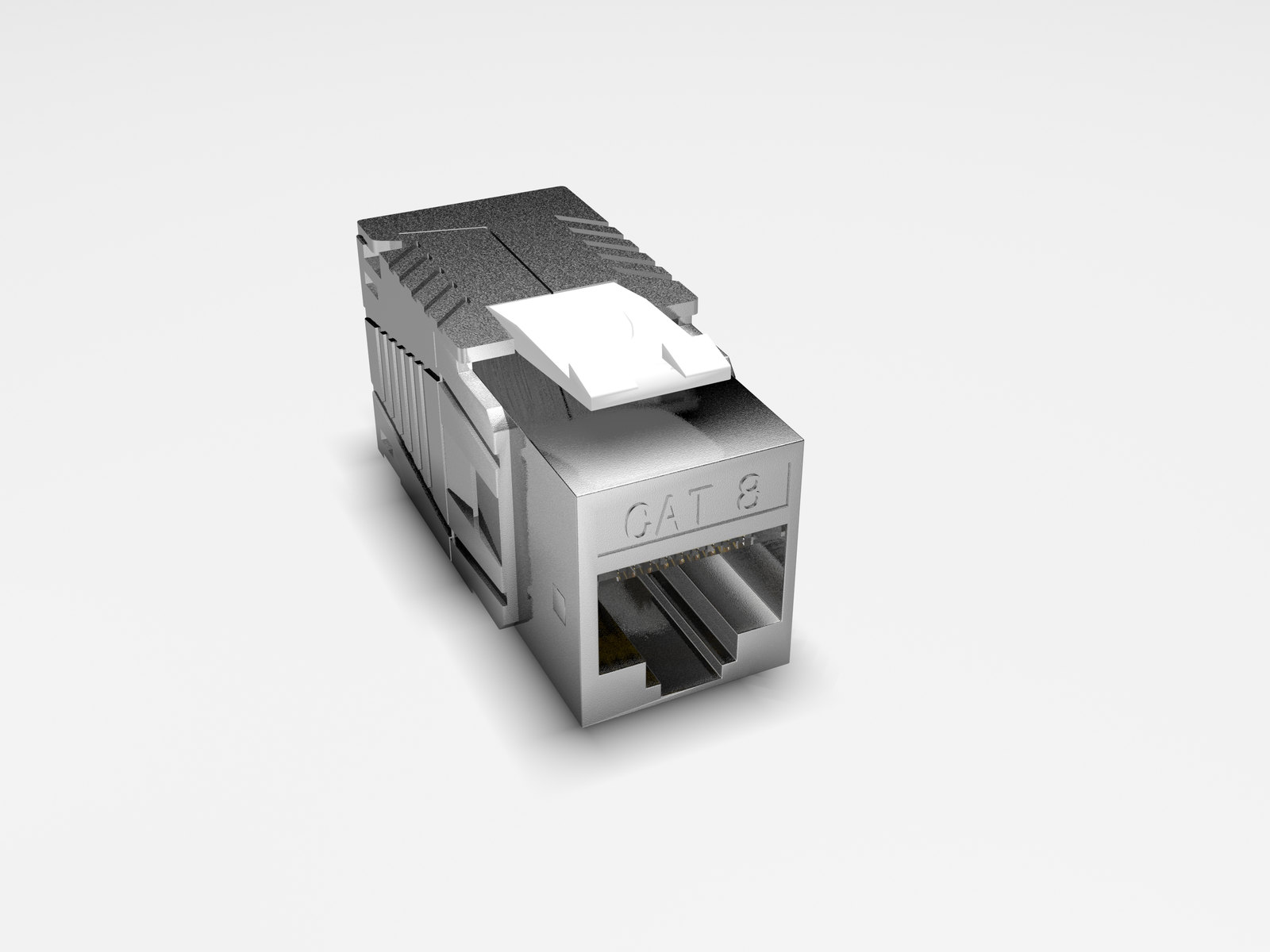 CAT8 Shielded Keystone Jack