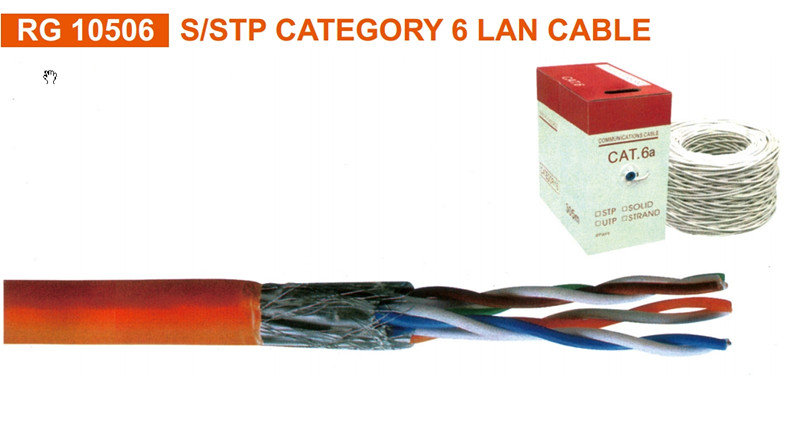 S/STP CATEGORY 6 LAN CABLE