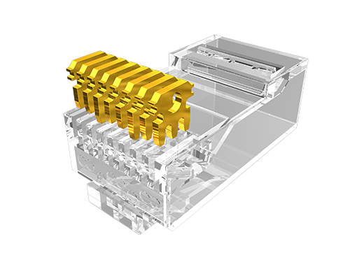 CAT6A UTP RJ45 Plug